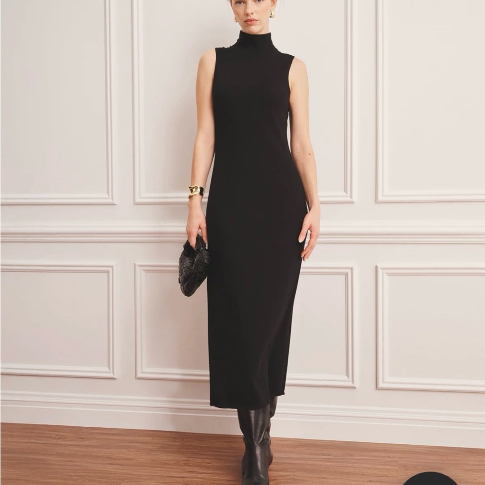 House of Harlow 1960. CashmireSleeveless Dress